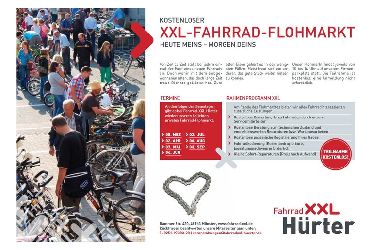 fahrrad flohmarkt münster