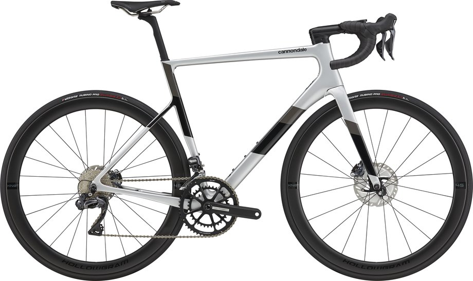 Cannondale SuperSix EVO Carbon Disc Ultegra Di2 Silber