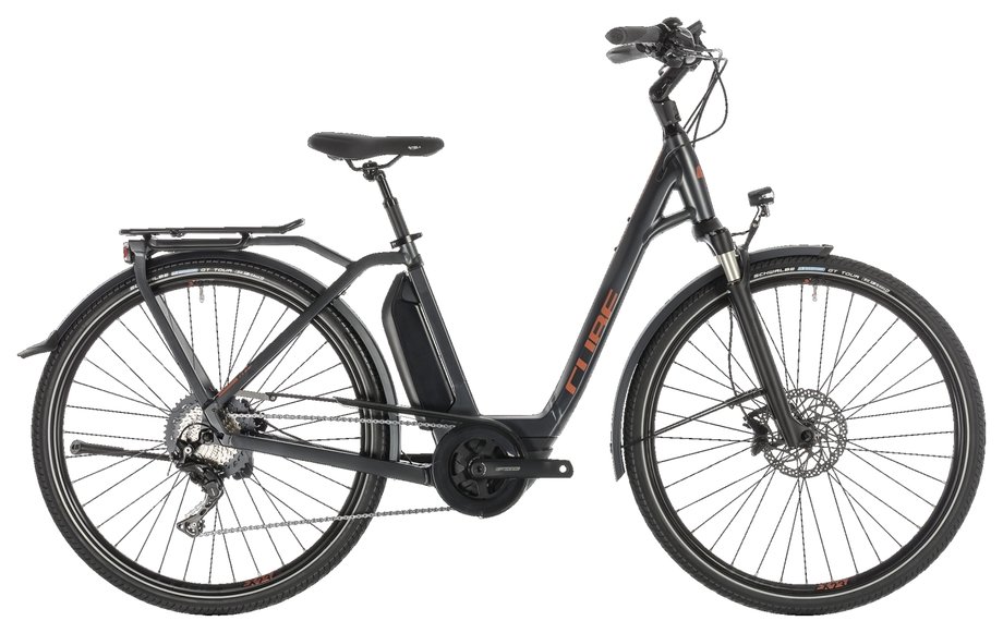 Cube Town Sport Hybrid EXC 500 EBike Grau Modell 2019 E