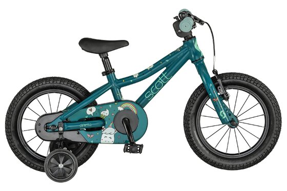 kinderfahrrad mit stützräder 14 zoll