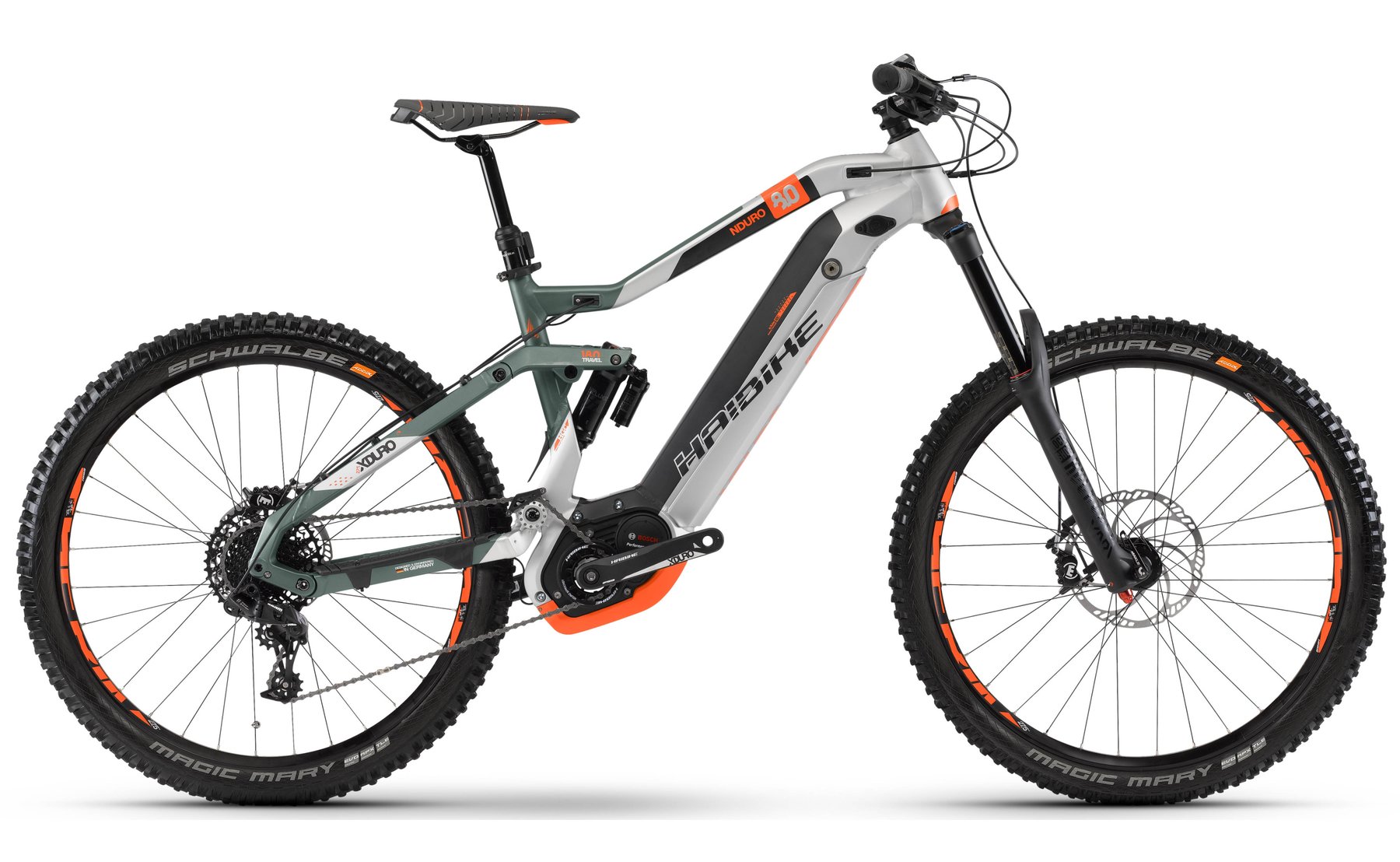 Haibike Xduro NDURO 8.0 2018 27,5 Zoll 20 Fahrrad XXL