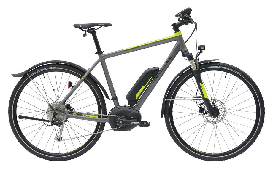 Hercules Rob Cross Sport 500Wh EBike Grau Modell 2017 E